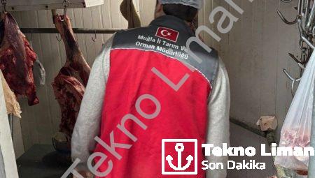 Menteşe’de Gıda Güvenliği Seferberliği: Kasaplara Sıkı Denetim