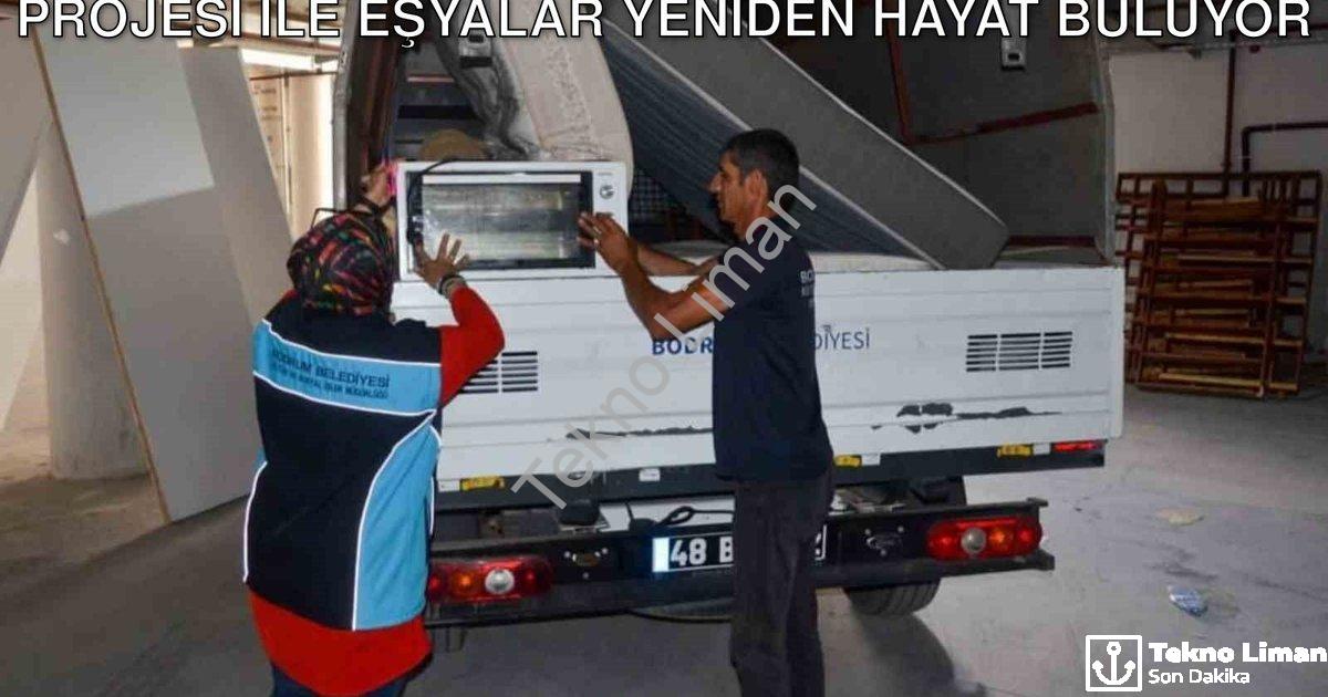 "Bodrum'da Dayanışma Örneği: Atma Paylaş Projesi ile Eşyalar Yeniden Hayat Buluyor" başlıklı haber i