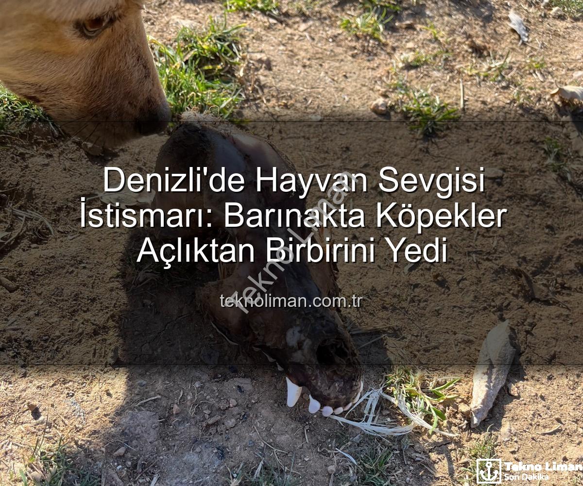 Denizli'de Hayvan Sevgisi İstismarı: Barınakta Köpekler Açlıktan Birbirini Yedi