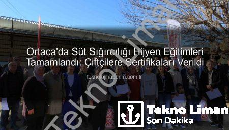 Muğla Ortaca’da Süt Sığırcılığı Sağım Hijyeni ve Sanitasyon Eğitimleri Tamamlandı: Üreticilere Sertifikaları Verildi