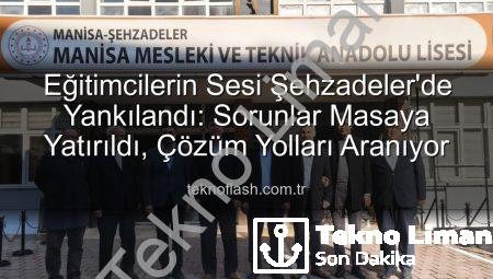 Eğitim Dünyasında Önemli Adımlar: Eğitim-Bir-Sen Manisa’da Okulları Ziyaret Etti