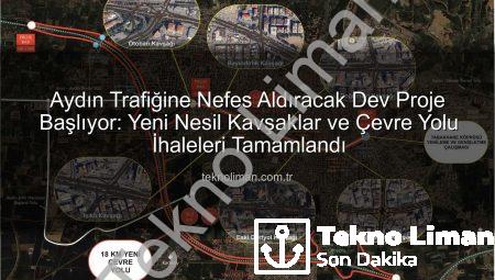 Aydın Trafiğine Nefes Aldıracak Dev Proje Başlıyor: Yeni Nesil Kavşaklar ve Çevre Yolu İhaleleri Tamamlandı